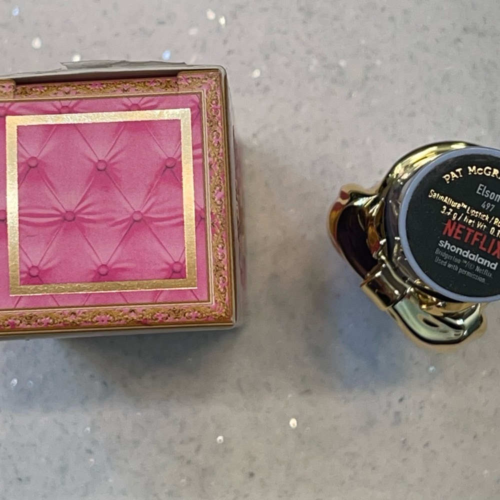VAULTED ~ PML x Bridgerton II ‘ELSON 5’ Satinallure 497 Lipstick ~ RARE HTF NIB - Picture 9 of 16